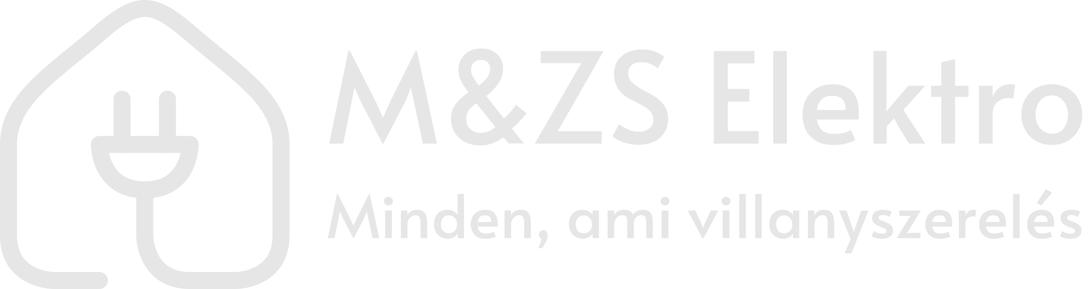 Az M&Zs Elektro logója